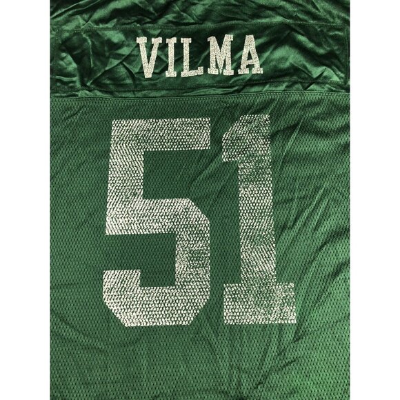Reebok NFL EQUIPMENT JERSEY NY JETS #51 VILMA GREEN SIZE XL ADULT 2005 - Picture 10 of 10